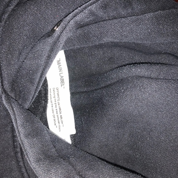 OFF WHITE SEEING THINGS HOODIE - Picture 3 of 3